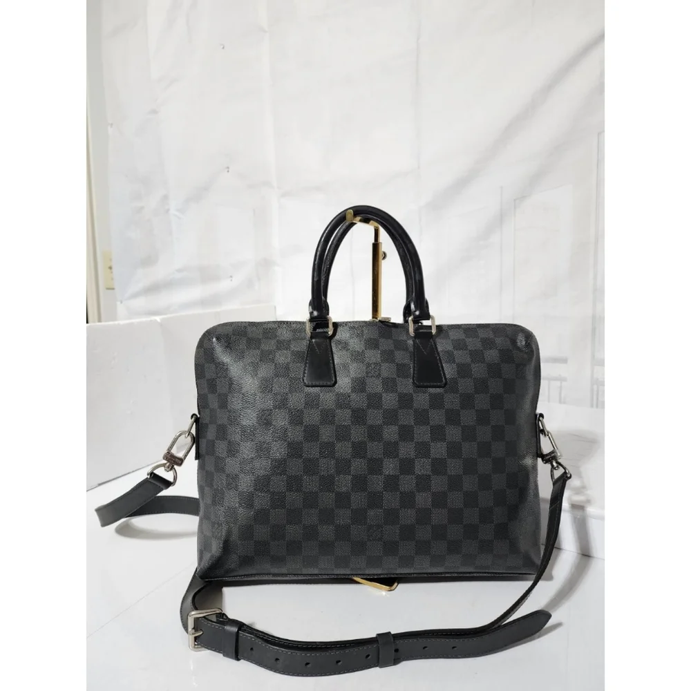 Louis Vuitton Damier Graphite Porte Documents Jour Briefcase Black/Grey